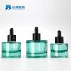 Venta caliente en stock 20 ml botella de vidrio con gotero fondo grueso 30 ml cuidado de la piel belleza aceite esencial botella de perfume botella de líquido para uñas