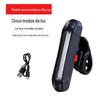 Lanterna Traseira de Bicicleta Motocicleta Cob Bicicleta Luz de Advertência Piscante para Ciclismo Noturno Bicicleta Mountain Bike Luz de Ciclismo Luz de Advertência Luz para Ciclismo Noturno