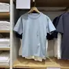 Ropa para Hombre y Mujer/Estilo Pareja Verano Hombro Normal Camiseta de Algodón Cuello Redondo Manga Corta Camiseta 465186/475356