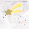 Bolo Decorativo Estrela de Assar Arco-Íris Plug-in Festa Crianças Assar Plug-in Aniversário