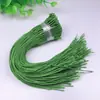 72# Nudo chino tejido a mano anillo de tracción falso colgante DIY pulsera collar anillo de tracción en espiral accesorios de joyería al por mayor