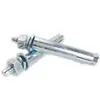 Parafuso de expansão de ferro padrão nacional azul e branco parafuso de expansão aço carbono parafuso de explosão fixador reparo de carro parafuso de expansão tipo gecko