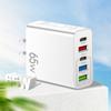 Cargador de teléfono móvil 3.1A, interfaz múltiple, tipo C, PD, cabezal de carga 3USB, cabezal de carga de viaje, venta al por mayor