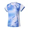 Moderna Roupa de Badminton 2025, Manga Curta, Secagem Rápida, Respirável, Roupa Esportiva Unissex para Treinamento, Uniforme de Competição Vencedor