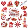 Bestseller transfronterizo decoración del Día de San Valentín imanes para refrigerador imanes para puerta de garaje decoración magnética navideña para el hogar ambiente de fiesta