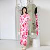 Vestido Rosa de una Pieza para Vacaciones en la Playa para Mujer Pg Dvf Vestido Cruzado Romántico Francés Nuevo Estilo Verano 2025