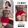 Fan Lei Lingerie Sexy Restrição de Cama Uniforme de Saia Bodycon Estilo Secretária Estilo Puro Desejo Roupa de Dormir Conjunto Sem Remoção Qqny993