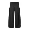 K356 Calle Principal Unisex Retro Estilo Old Money Caída Verano Fresco Diseño Desestructurado Pantalones Casuales Sueltos para Hombre