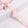 Cinta Jacquard de Dos Colores de Cinco Hojas de 1.8cm para Textiles del Hogar, Decoraciones de Ventanas, Decoración de Ropa, Accesorios de Encaje Hechos a Mano DIY G3630