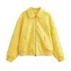 Cross2026 Novedades de Primavera Estilo Europeo y Americano Personalizado Tendencia Callejera Versátil Chaqueta Bomber Abrigo 5479/687