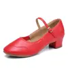 Sapatos de dança longos e pequenos sapatos de dança novos sapatos de dança quadrada feminina multicoloridos dança prata feminina sapatos de dança folclórica dança quadrada