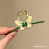 Pinzas para el cabello de alta gama para mujer para la parte posterior de la cabeza, exquisitas pinzas de garra de perla para el día a día, elegantes pinzas de tiburón para salir, venta al por mayor de artículos pequeños de Yiwu