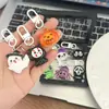 Llavero de Resina de Dibujos Animados de Halloween Colgante Pequeño Llavero de Regalo Regalo Pequeño Colgante Decorativo para Mochila Venta al por Mayor