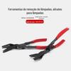Ligue o alicate de lâmpada para selar o alicate de lâmpada para trocar o alicate de lâmpada modificação do farol do carro para remover a ferramenta de lâmpada para remover o rebite alicate fivela fivela de plástico chave de fenda
