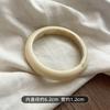 Pulsera de resina con anillo irregular geométrico acrílico vintage de estilo chino para mujer, diseño de nicho con temperamento