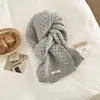 Nuevo Bufanda de Lana Retro de Alta Gama 100% Pura Moda Coreana Bufanda de Lana Textura Cálida Otoño e Invierno Lana