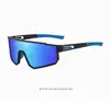 Nuevas Gafas de Sol para Ciclismo de Exterior de Fotograma Completo para Hombres y Mujeres, Gafas de Moda a Prueba de Viento y Arena, Gafas de Sol Coloridas de Marco Grande Europeas y Americanas
