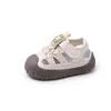 Sandalias Infantiles 0-3 Años Niños y Niñas Lindos Dibujos Animados Zapatos para Niños Pequeños Sandalias Impermeables de Punta Cerrada para Bebé Verano