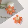 Ropa china de hadas antigua flores de cristal diy tejido a mano horquilla con cuentas accesorios para el cabello material para aretes al por mayor
