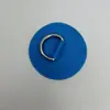 Acessórios para Prancha de Surf Gancho Magnético com Argola D Fivela de Metal Fivela de Fixação para Stand Up Paddle Caiaque SUP Gancho Redondo Azul