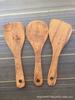 Cocina Cocinar Antiadherente Espátula de Madera Cuchara para Sopa Espátula de Madera para Alitas de Pollo Cuchara Pequeña para Sopa sin Pintar Cuchara de Madera Espátula Fabricante Suministro Listo