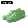 Zapatos ligeros de corte bajo impermeables antideslizantes para mujer, adultos, exteriores, cocina, boca poco profunda, zapatos de goma de trabajo para mujer, venta al por mayor, exportación