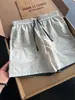 Shorts de Retazos a Cuadros Estilo Americano para Hombre, Shorts Deportivos de Nylon Finos de Secado Rápido para Verano con un Diseño Elegante, Shorts Casuales de Cinco Puntos para la Playa