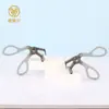 Peine de Dientes Parciales, Rizador de Pestañas Postizas de Ángulo Amplio con Pinza de Un Solo Cierre, Rizador de Pestañas de Girasol Portátil de Larga Duración para Peinado, Material de Empaque de Maquillaje
