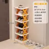 Zapatero plegable de múltiples niveles en forma de X para apartamentos de alquiler, entrada del hogar y uso en dormitorios, diseñado para espacios estrechos