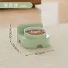 Comedero para Gatos Extra Grande con Boca Inclinada, Protector de Cuello, Engrosado, Antiderrames, Gran Capacidad, Comedero para Gatos, Bebedero, Suministros para Mascotas