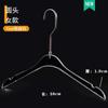 Colgador de cristal transparente acrílico tienda de ropa especial para mujer sin costuras antideslizante niños hombres soporte para colgar ropa al por mayor