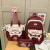Mochila escolar para estudiantes de secundaria, de gran capacidad, ligera, para niñas, para estudiantes de secundaria, de clase media, para viajes de ocio