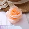 Cabeza de flor de rosa artificial hecha a mano material para ramo flor eterna decoración cabeza de flor artificial ramo hecho a mano DIY flor falsa