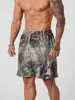 Youngla Americanos Nuevos Pantalones Cortos para Hombre Jogging Deportes Fitness Secado Rápido Transpirables Sueltos Baloncesto Pantalones Cortos de Entrenamiento