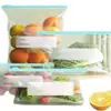 Saco para Conservação de Alimentos com Fecho de Zíper Espesso Saco de Vedação com Espaço para Escrever a Data Saco de Armazenamento para Geladeira e Freezer para Grãos e Cereais
