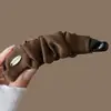 Sww Nuevo Pinza Banana de Satén Plegado de Gama Alta de Moda Pinza de Garra para la Parte Posterior de la Cabeza Moda Femenina Accesorio Versátil para el Cabello