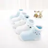Calcetines Nuevos para Bebé de Otoño e Invierno Calcetines de Algodón para Recién Nacidos con Dibujos Calcetines de Rizo Gruesos con Borde Suelto para Niños de 0 a 1-3 Años