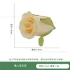 Flor de botón de rosa simulación corazón de flor espuma fruta arco de rosas arreglo floral con flor boda DIY flor artificial