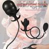 Expansor de Vestíbulo Inflável Plug Anal Inflável Plug Anal de Vestíbulo Inflável Silicone Suprimentos Sexuais para Adultos Expansor Anal Inflável