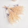 Rama de planta de forro polar con escarcha simulada, sensación de pino neblinoso, accesorios hechos a mano DIY, flor eterna, decoración para bodas y hogar, flor pequeña
