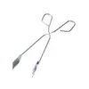 Pinza para Carbón Pinza de Carbono Herramienta Pinza para Comida Pinza para Barbacoa Pinza para Carbón de Barbacoa Pinza para Comida Frita Accesorios para Barbacoa Pinza de Hierro para Barbacoa