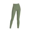 Cintura de Doble Capa, Pantalones Deportivos de Fitness con Potente Control Abdominal, Cepillados, Sin Líneas Incómodas, Cintura Alta, Levanta Glúteos, Pantalones de Yoga de Nueve Puntos con Glúteos