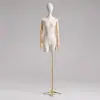 Mannequins estilo coreano suportes para vitrine de loja de roupas femininas de comprimento médio manequim de corpo inteiro para loja de roupas mesa humana manequim de loja de roupas
