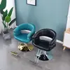 Cadeira profissional para salão de cabeleireiro, simples e multifuncional, cadeira giratória para corte de cabelo, cadeira profissional durável para corte de cabelo