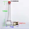 Acessórios Redutores Curva Tubo de Óleo em L Ângulo Reto Tubo de Abastecimento de Óleo Visor do Nível de Óleo Haste de Medição Tubular de Óleo M10M14M18M20M22