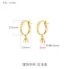 Pendientes de oro antiguos accesorios para hacer tú mismo pendientes chapados en oro soporte vacío para pendientes temperamento de lujo ligero pendientes de perla pendientes ganchos para pendientes pendientes