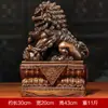 Adornos de león león de Pekín artesanías de resina un par decoración de sala de estar para el hogar chino regalo de inauguración de tienda