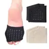 Almohadilla antideslizante adhesiva para el antepié para hombres y mujeres, gruesa, transpirable, antiabrasión, almohadilla para pies tipo capullo, almohadilla para hallux valuda, almohadilla de tamaño medio