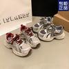 Tenis Dad para Mujer 2025 Nuevo Primavera y Verano Versátil Aumenta Altura Suela Gruesa Zapatos de Mujer Populares Zapatos Deportivos Casuales