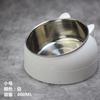 Tazón para Gato de Acero Inoxidable Net Celebrant Tazón para Perro Tazón Doble Protección Columna Cervical Tazón para Gato Oblicuo Explosivo Cuenco para Comida para Mascotas Suministros para Gatos